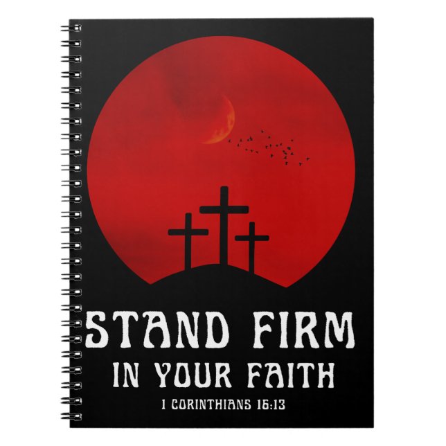 Cuaderno Manténganse firmes en su fe (Frente)