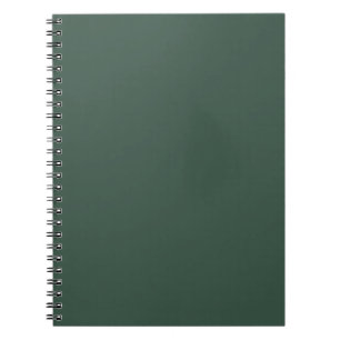 Cuaderno Manténgase elegante con un toque de fondo verde pi