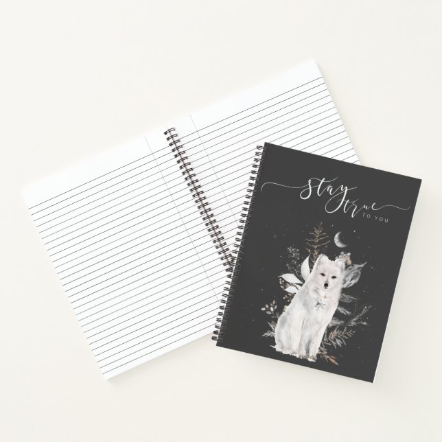 Cuaderno Manténgase Fiel A Usted Snowowley Fox Notebook - S (Interior)