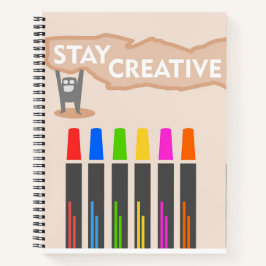 Cuaderno Mantente creativo