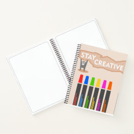 Cuaderno Mantente creativo