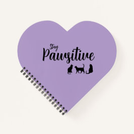 Cuaderno Mantente inquieto gato negro