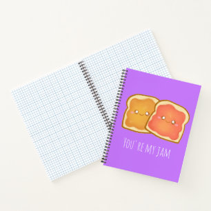 Cuaderno Mantequilla De cacahuete Y Tostada De Jelly De Fre