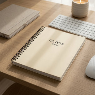Cuaderno Mantequilla Personalizada   Nombre Personalizado