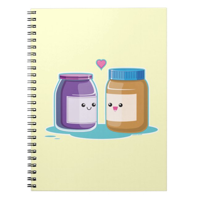 Cuaderno Mantequilla y jalea de cacahuete (Frente)