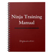 Manual de entrenamiento Ninja personalizado portát