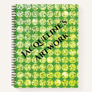 Cuaderno Manual de esbozo de nombre personal femenino de la