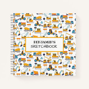 Cuaderno Manual de esbozo personalizado del vehículo de con