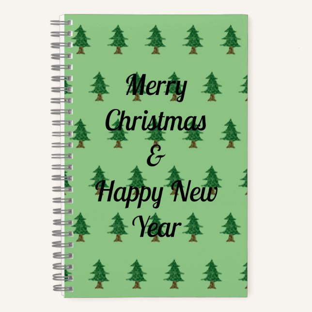 Cuaderno Manual de Navidades de Pine Tree (Anverso)