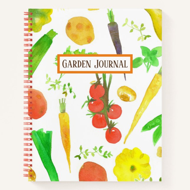 Cuaderno Manual de planeamiento de Garden Journal (Anverso)