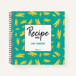 Cuaderno Manual De Recetas De Maíz Personalizado En La Cob