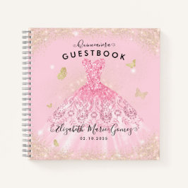Cuaderno Manual de Rubor Presupuestario para Glam Quinceane