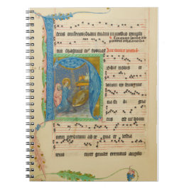 Cuaderno Manuscrito de Navidades de canto gregorianos medie