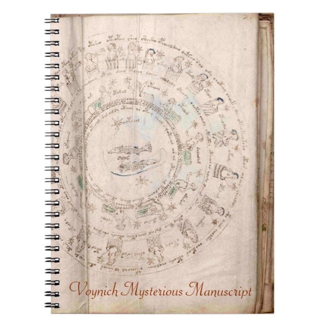Cuaderno Manuscrito misterioso de Voynich (Frente)