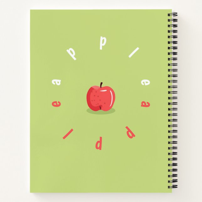 Cuaderno manzana #2 (Reverso)