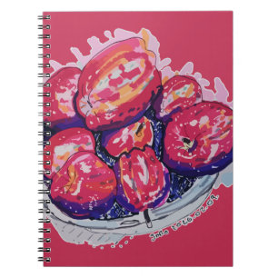 Cuaderno Manzanas Abstractas