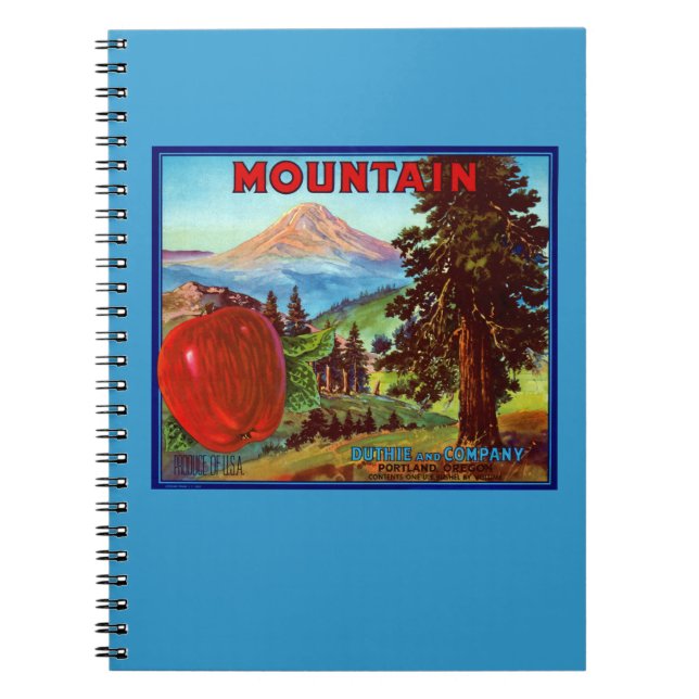 Cuaderno Manzanas de montaña (Frente)