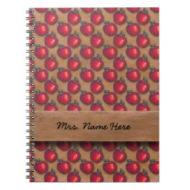 Cuaderno Manzanas rojas Brown
