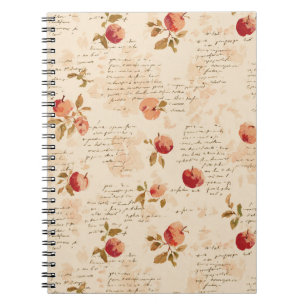 Cuaderno Manzanas Rojas Francesas