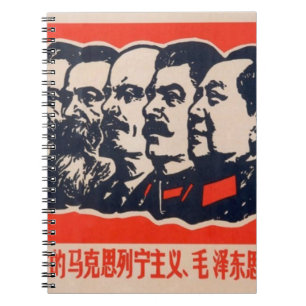 Cuaderno Mao Stalin, presidente de propaganda de los jefes