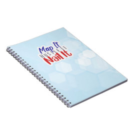 Cuaderno Map It Hustle It Nail It Notebook