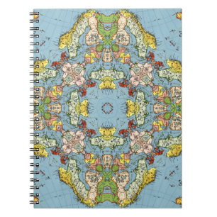 Cuaderno Mapa abstracto de Europa