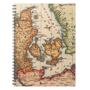 Cuaderno Mapa antiguo antiguo inspirado (10)