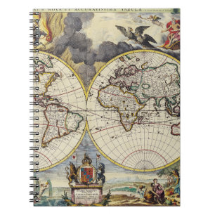 Cuaderno Mapa antiguo inspirado (4)