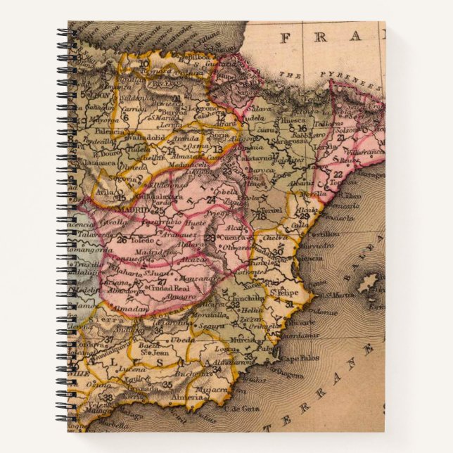 Cuaderno Mapa antiguo inspirado (5) (Anverso)
