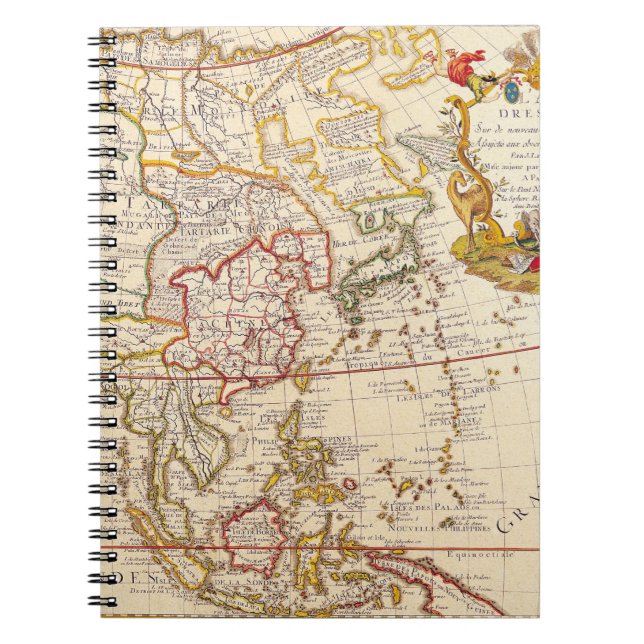 Cuaderno Mapa antiguo inspirado (6) (Frente)