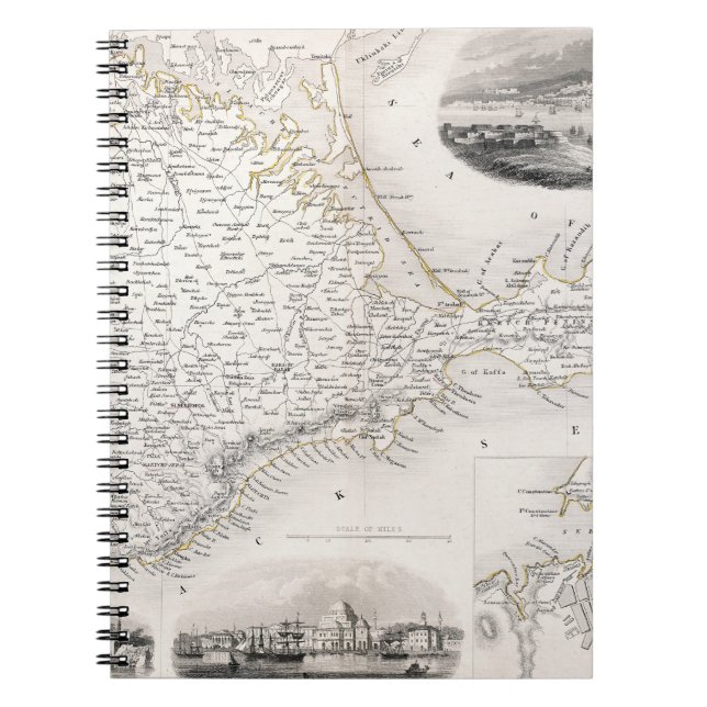 Cuaderno MAPA: CRIMEA, c1855 (Frente)
