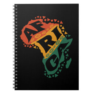 Cuaderno Mapa de África