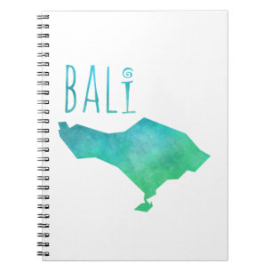 Cuaderno Mapa de Bali