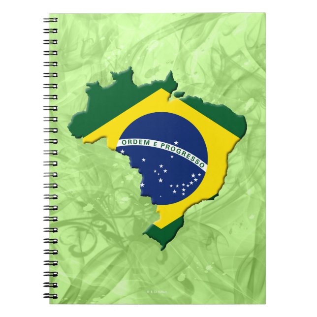 Cuaderno Mapa de Brasil (Frente)