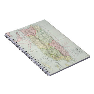 Cuaderno Mapa de época de Puerto Rico (1901)
