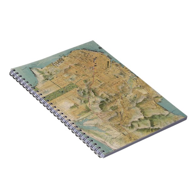 Cuaderno Mapa de época de San Francisco (1915) (Lado Derecho)