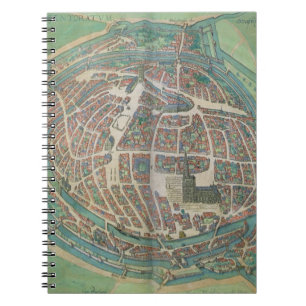 Cuaderno Mapa de Estrasburgo, de 'Civitates Orbis Terrarum