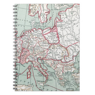 Cuaderno MAPA De EUROPA, siglo XII