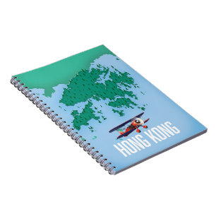 Cuaderno Mapa de Hong Kong