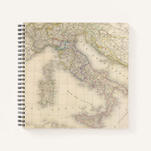 Cuaderno Mapa de Italia