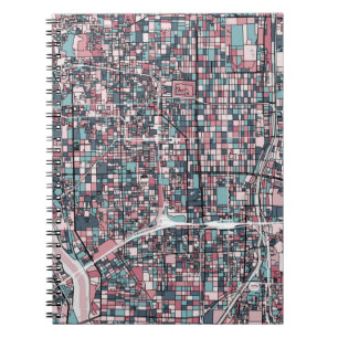 Cuaderno Mapa de Kyoto Japón