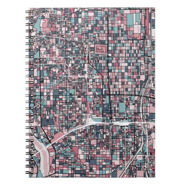 Cuaderno Mapa de Kyoto Japón (Frente)