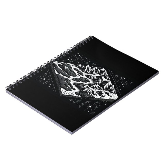 Cuaderno Mapa de la montaña mágica (Lado Izquierdo)