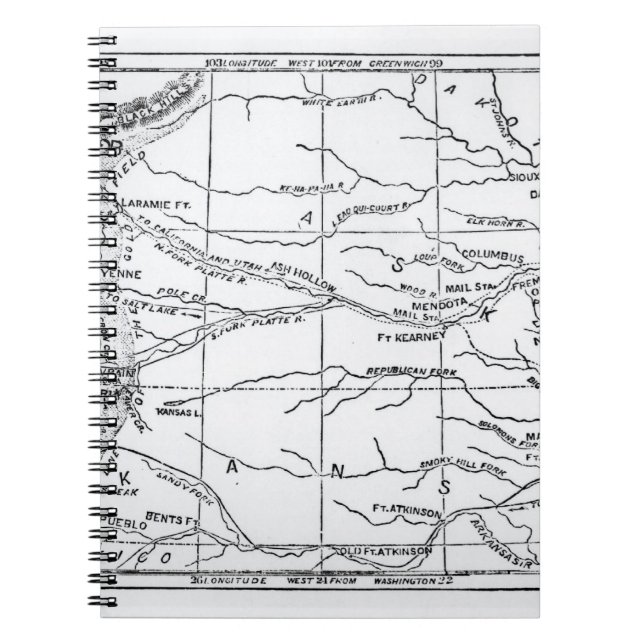 Cuaderno Mapa de la región del oro, publicado en 'el Weekly (Frente)