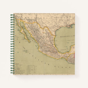 Cuaderno Mapa de México