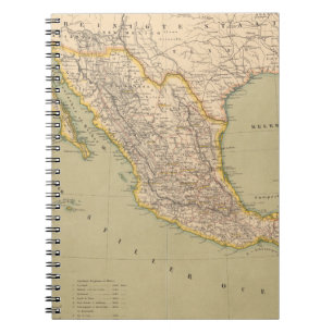 Cuaderno Mapa de México