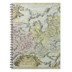 Cuaderno Mapa de provincias en China