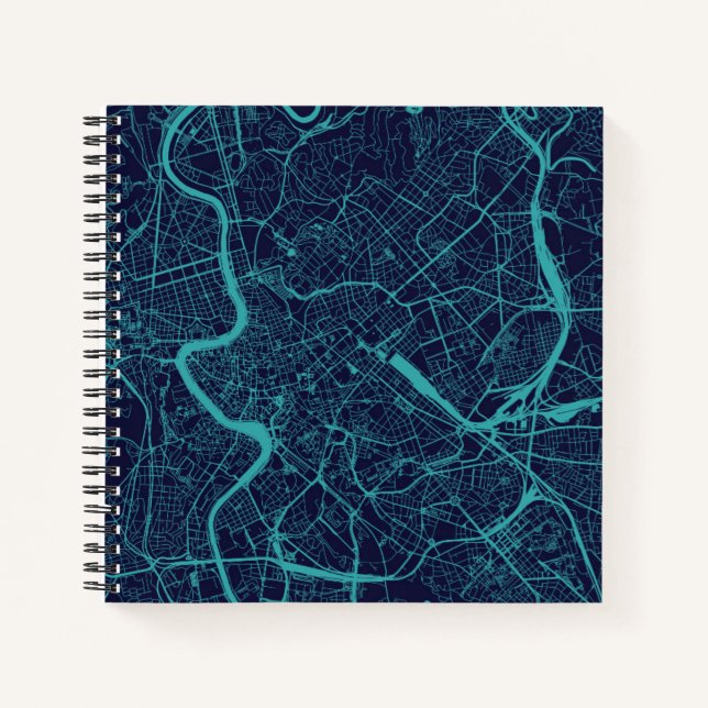 Cuaderno Mapa de Roma (Anverso)