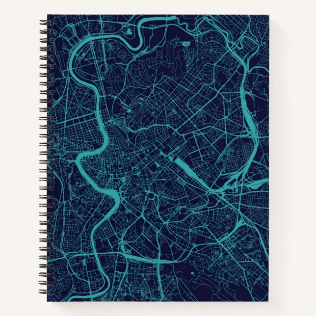 Cuaderno Mapa de Roma (Anverso)