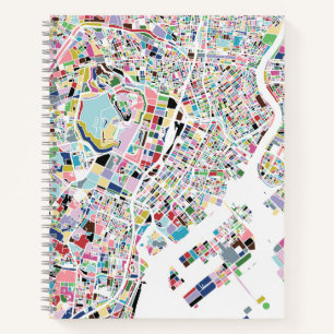 Cuaderno Mapa de Tokio en Japón